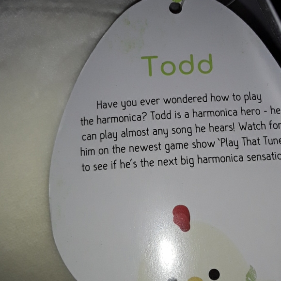 8" Todd Easter Squishmallow *NEW* - Picture 3 of 3